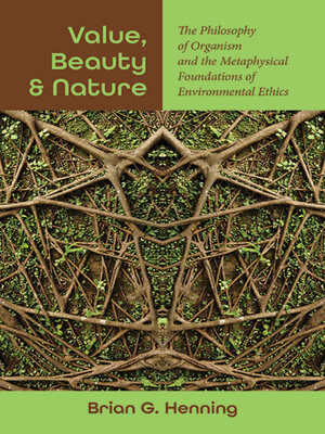 cover image of Value, Beauty, and Nature